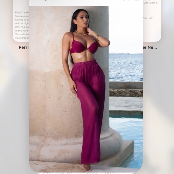 Matte Collection Other - Matte Collection Elias 3 Piece Set - Wine